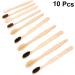 Minkissy 10-Pack Biodegradable Hotel Toothbrush Set | Eco-Friendly Portable Bamboo Toothbrushes for Travel & Accessories - Buy Online on GoSupps.com