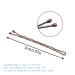 Dofash Professional Hairpins 260 Pieces in Brown 5 cm Octagon Container for Women s Hairstyling - Buy Online on GoSupps.com