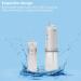 Buy Travel Size Cordless Water Floss | Portable Oral Irrigator with Telescopic Tank 3 Modes & IPX7 Waterproof for Teeth Braces & Bridge Care - Perfect for Home & Travel - Buy Online on GoSupps.com