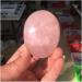 JITEM Balance Natural Rose Quartz Crystal - Hand Chime Reiki Decoration & Lucky Stone | Premium Rough Stones & Minerals for Healing - Buy Online on GoSupps.com