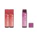 Burt's Bees 2-Pack Rose & Violet Tinted Lip Balm Duos with Shea Butter 8-Hour Hydration Buildable Tint