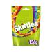 Skittles Crazy Sour Fruit Sweets 136G | Striking your tastebuds with sourness | Suitable for Vegetarians.