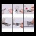 French Nail Clippers Nails Edge Trimmers False Nail Tip Scissors U-shaped Nail Clippers Salon Manicure Tool - Buy Online on GoSupps.com
