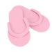 12 Pairs Portable Disposable Slippers Soft Comfortable Travelling Hotel Flip-Flops 3mm Thickness Lightweight Disposable Slippers for Spa Pedicure(Pink)