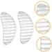 FOMIYES 16 Pairs Striped Gel Arch Pads - Comfortable Foot Support & Cushion Inserts for Men & Women - Buy Online on GoSupps.com