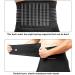 Adjustable Back Support Belt | Bodybuilding Lumbar Belt for Pain Relief & Posture Correction | 9A-XL (Waist 100-120cm) - Buy Online on GoSupps.com