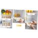 KOMBIUDA 2pcs box White for Type Refrigerator Home Storage Household Container Fruit Multi-purpose Drawer - Buy Online on GoSupps.com
