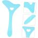 Mikinona Tools Mascara Eyeliner Guard Girls Make for Stencil Applicator Eye Adults Women Silicone Aid Tool Eyelashes - Buy Online on GoSupps.com