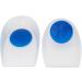 McKesson Silicone Gel Heel Cups - U-Shaped Supportive Blue & Transparent - Small/Medium (1 Count) - Buy Online on GoSupps.com