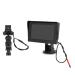 4.3 in Baby Car Seat Monitor HD Screen DC 12V Waterproof Rear Facing Camera Recorder Car Camera for Baby Suitable for Car Truck SUV