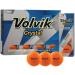 Volvik Crystal Golf Balls (One Dozen) - Crystal Orange | Premium Quality - Buy Online on GoSupps.com
