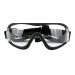 Pug Collar Dog Goggles Dog Sunglasses Snowproof Windproof Dog Glasses Pet Goggles For Travel Skiing Anti Fog Dog Snow Goggles Dog Eye Goggles With Adjustable Baby Dog (Clear One Size) One Size Clear