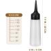Lurrose Vessel Tools 3pcs 150ml Hair Dye Bottles Applicator Bottles Hair Coloring Shampoo Bottle Refillable Container for Salon and Home Use - Size S Travel Shampoo Bottles - Buy Online on GoSupps.com