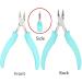SVAASA Nail Clippers Nail Clipper Ingrown Toenail Cutters Mint Green Stainless Steel Manicure Cutile Scissors Thick Toe Cutter Nail Groove (Color : A) - Buy Online on GoSupps.com