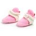 EDOTON Unisex Newborn Winter Boots - Warm Stripe Bootie Socks 0-6 Months (Pink Cream) - Buy Online on GoSupps.com