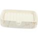 Amosfun 2pcs Draining Soap Dish Sponge Dish Hidden Valance Clips Soap Holder Self Draining Bar Soap Dish Self Draining Soap Holder for Bath Soap Stand Sponge Holder Marbling Ceramics White - Buy Online on GoSupps.com
