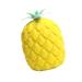 Lurrose Silicone Pineapple Body Scrubber - Yellow | Shower & Massage Brush for Dead Skin Removal | Loofah Dish Sponge - Buy Online on GoSupps.com