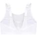 Glamorise Women's No Bounce Plus Size Camisole Sports Bra #1066 | 42DD White - Buy Online on GoSupps.com