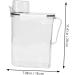 GOOHOCHY 3pcs Laundry Storage Box Laundry Soap Containers Laundry Containers Plastic Transparent - Buy Online on GoSupps.com