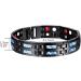 Power Magnetic Bracelet - Carbon Blue Magnetic Therapy Fit Plus for Improved Blood Circulation & Body Firming - International Shipping Available - Buy Online on GoSupps.com
