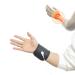 Equipment mat earthing bracelet with 38.1 cm white ground wire earthing bracelet for wrist revitalizes sleep and relieves pain with grounding therapy band (black) 31.5 x 8.9 cm