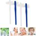 Buy Homsfou 4-Piece Double-Headed Toothbrush Set - Dual-Sided Prosthesis & Denture Cleaning Brushes | International Shipping Available - Buy Online on GoSupps.com