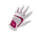 BOSSER Golf Gloves Women made of Leather and Elastane for Left Hand (Right-Handed) Ergonomic White M Left