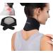 Heated Neckband Neck Wrap Magnetic for Neck Pain Treatment Black 1
