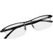 Unisex Progressive Multifocal Reading Glasses - Blue Light Filter Anti-Fatigue Computer Glasses for Men & Women - UV Protection Reduce Eye Load Presbyopia Readers 2.50x - Black - Buy Online on GoSupps.com