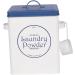 Luzhengyang Laundry Powder Detergent Container Tin Box 9 x 6 x 7 Inches Storage up to 11lb/ 5kg - Buy Online on GoSupps.com
