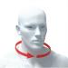 Aurafix Neck Brace with Chin Support (Medium) - Comfortable Plastic Cervical Support for Pain Relief - International Shipping Available - Buy Online on GoSupps.com