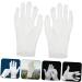 FOYTOKI 12 Pairs Moisturizing Gloves Work Gloves White Cotton Gloves for Dry Hands White Gloves White Cotton Gloves for Adult Work Cotton Gloves White Cotton Gloves for Men Working Gloves - Buy Online on GoSupps.com