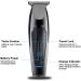 Professional Hair Clippers for Men - LCD Display Engraving & Oil Included | International Shipping Available - Buy Online on GoSupps.com
