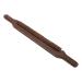 Lurrose 1 STK massage tab for the spine manual massage roller trigger point massage device body roll made of wood muscle roller made of wood manual wooden wooden tool Wenge Handbuch Rollstock