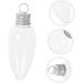 Yardenfun 20pcs Small Light Bulb Candy Bottle Juice Bottles DIY Candy Bottle with Cover Ornament Banquet - Buy Online on GoSupps.com