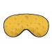 Yellow Cheese Sleep Mask for Women Adjustable Sleeping Eye Shades Cover with Elastic Strap
