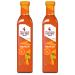 2 x 500g Medium Hot Spicy Sauce Red Pepper Peri Peri Flavour Dressing Marinade Seasoning