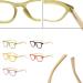 Fashion Reading Glasses for Women & Men - Lightweight Wooden Temples Anti Eyestrain Eyeglasses (Red Size: 1.5x) - Shop Internationally - Buy Online on GoSupps.com