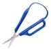 PETA Easi-Grip Long Loop Scissors Stainless Steel and Polymer Handle Self Opening Scissors Ergonomic Grip for Anyone with Poor Hand Control Weak Grip and Joint Problems 45mm Pointed Blade