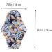 Healifty 8 Pcs Washable Cotton Period Pads - Reusable Menstrual Pads for Women - Charcoal Cloth Sanitary Napkins - Buy Online on GoSupps.com