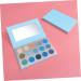 WOONEKY 15 Eyeshadow Palette Eye Shadow Eyeshadow Compact Colorful Eyeshadow Makeup Palette Blue - Buy Online on GoSupps.com