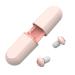 Noise Cancelling Ear Plugs Reusable Ear Plugs with Silicone Sound Blocking for Travel (Pink)