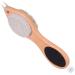 4-in-1 Foot Scrub Brush Callus Remover With Bristle Brush  Pumice Stone  Foot Rasp & Bamboo Handle - Buy Online on GoSupps.com