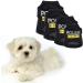 Buy XL Black Police Suit Cosplay Vest T-Shirt for Dogs | Stylish Pet Costume for Puppies - International Shipping Available - Buy Online on GoSupps.com