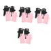 POPETPOP UV Fingerless Gloves 8 Pairs Nail Gloves Nail Art Supplies Fingerless Uv Gloves Manicure Uv Nail Glove Protector Manicure Gloves Nail Art Hand Cover Accessories Anti-uv Polyester