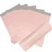 Sadocom 100 pieces of women's hygiene disposal bags lockable and inhibiting odor women's tampon disposal bag disposal for tampons deposits and binding (pink)