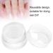 Buy Stamper Seal Silicon Head | Nail Dryer Transfer Stamper for Silicone Nail Art - Transparent Cap Manicure Tool - Buy Online on GoSupps.com