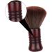 Beavorty 1PC fiber wool Powder Mineral Brush tool Hairdressing Hair Brush neck dust brush wooden handle hair brush soft bristle cleaning Hair Brush travel makeup brush hair - Buy Online on GoSupps.com