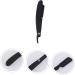 Frcolor Engraved Manual Razor Holder - Foldable Shaver & Eyebrow Razor Stand - Black 14.5x2.5cm | Premium Man Tool Handle - Buy Online on GoSupps.com