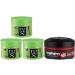 Fonex Gummy Styling Wax Ultra Hold Matte Styling Wax 3 Pack 100ml - Buy Online on GoSupps.com